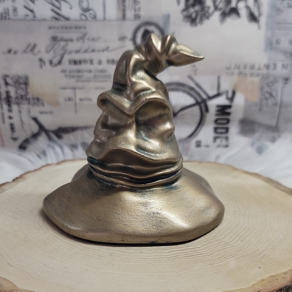Other - HARRY POTTER Gold Sorting Hat Paperweight